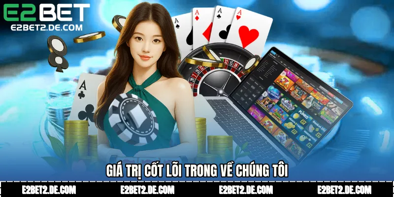 Giá trị cốt lõi trong Về chúng tôi