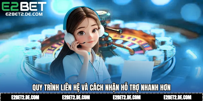 Quy trình Liên hệ và cách nhận hỗ trợ nhanh hơn